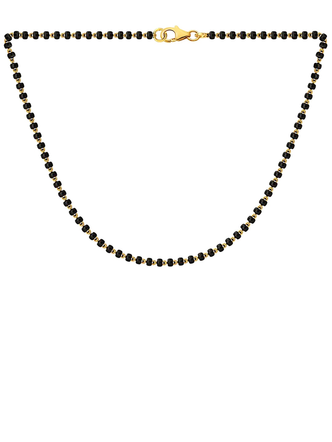 

Vighnaharta Gold-Plated Artificial Stones Mangalsutra
