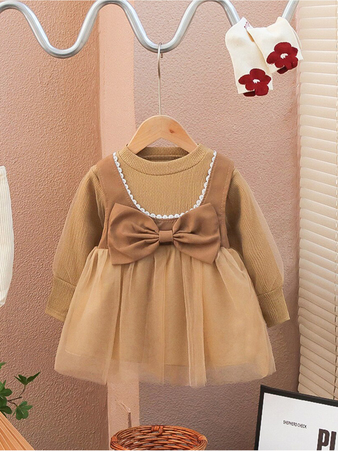 

INCLUD A-Line Dress, Brown