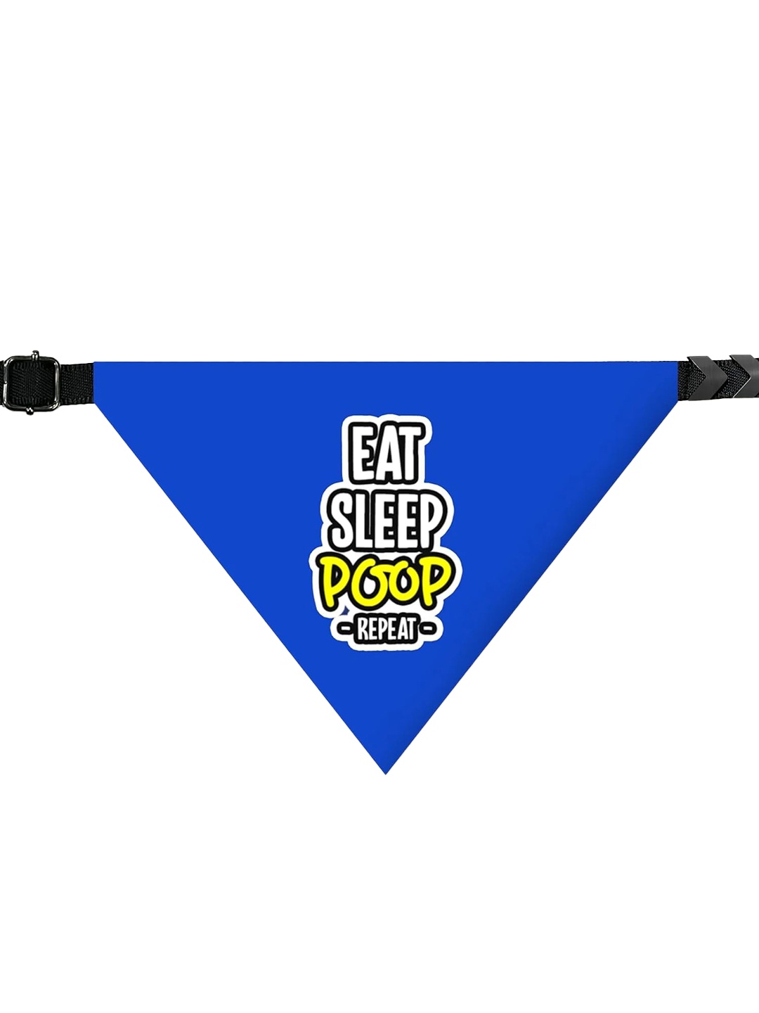 

Pawsindia Printed Hypo-Allergenic Dog Collar, Blue