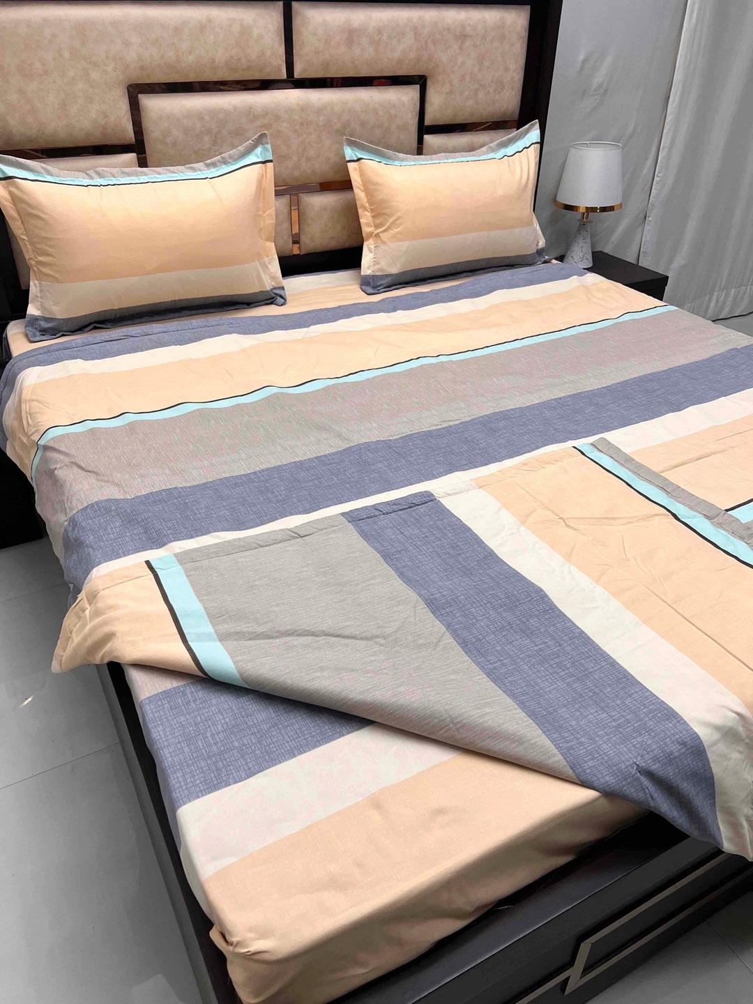 

Pure Decor Unisex Multi Bedding Set, Peach