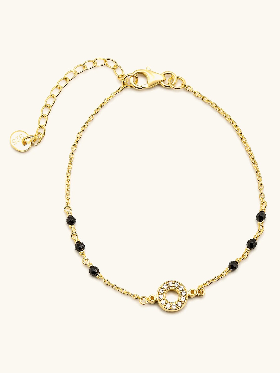 

Mabel 925 Sterling Silver Rhodium Plated Butterfly Lariat Necklace, Gold