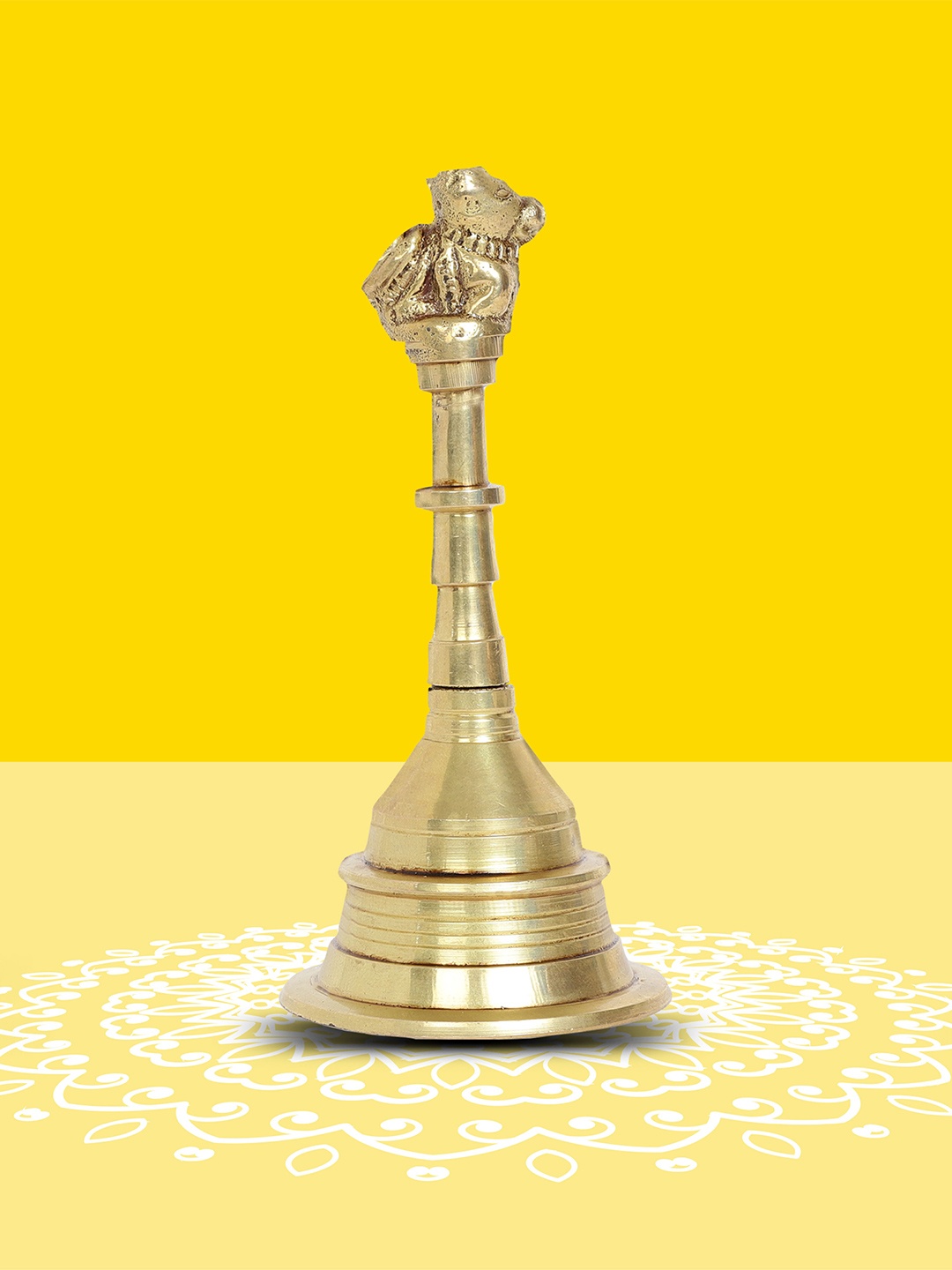 

10club Brass Nandini Pooja Bell, Gold