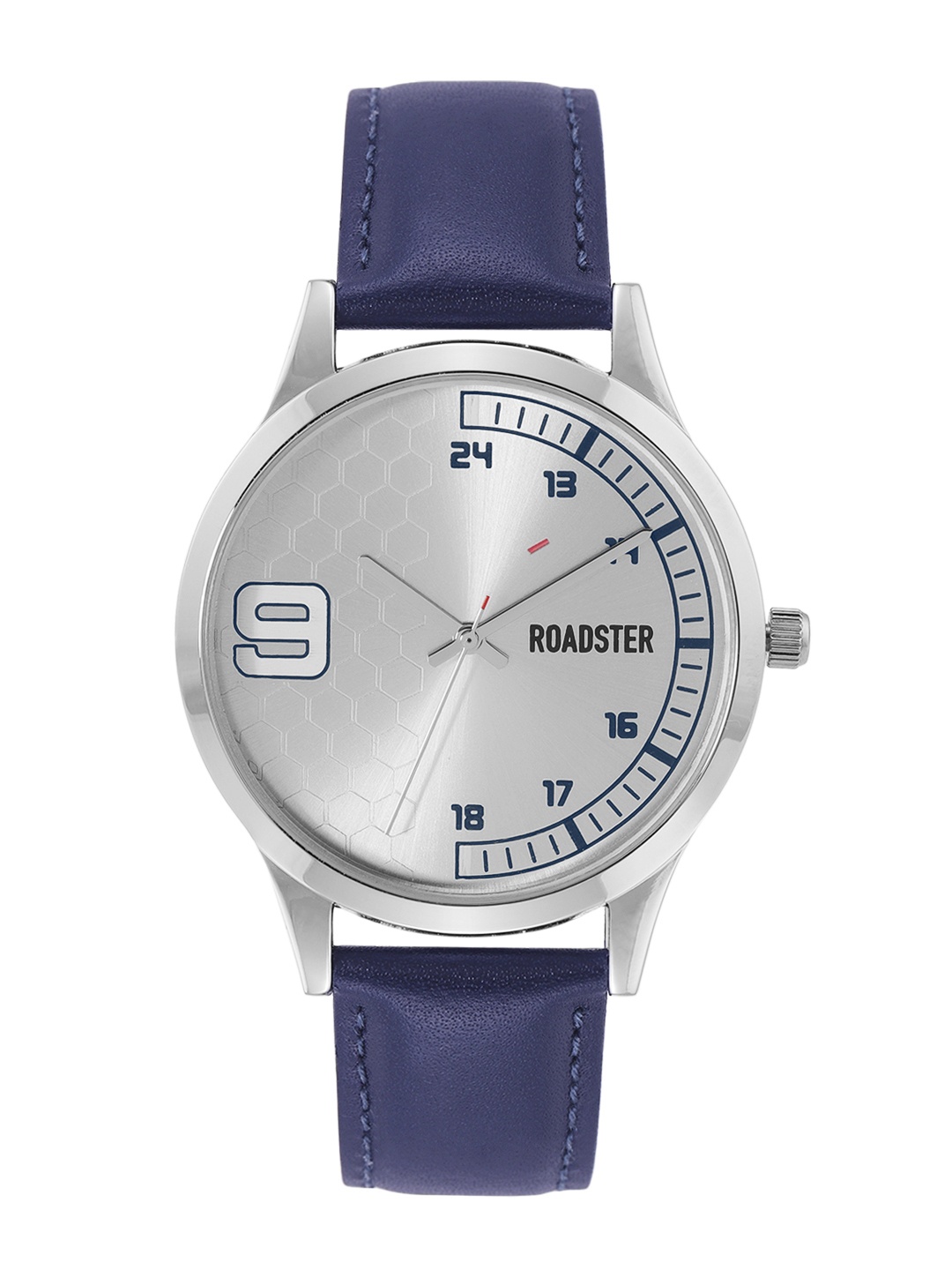 

Roadster The Lifestyle Co. Men Leather Straps Analogue Watch RS-06-03, Silver