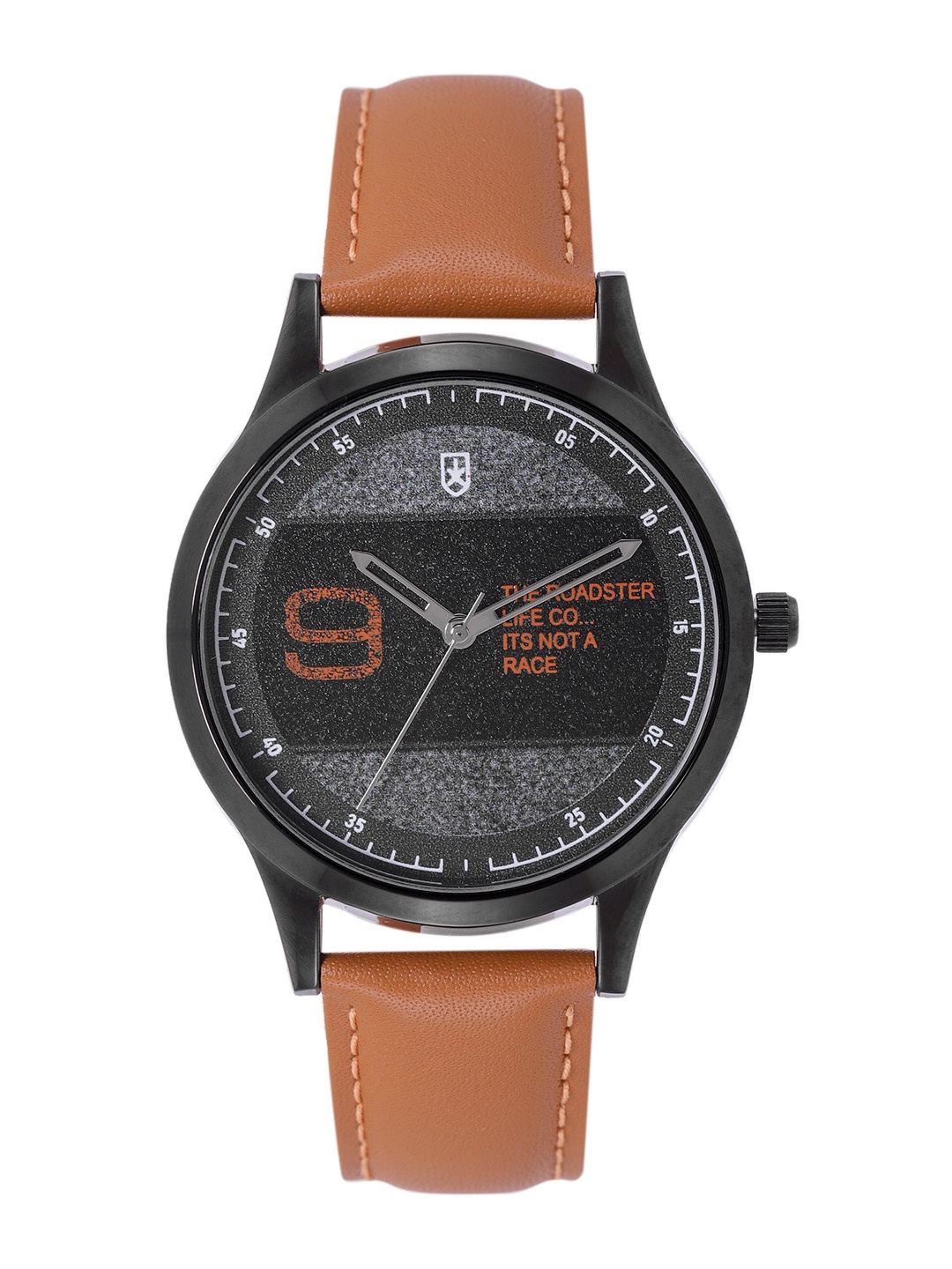 

Roadster The Lifestyle Co. Men Leather Straps Analogue Watch RS-16-01, Black