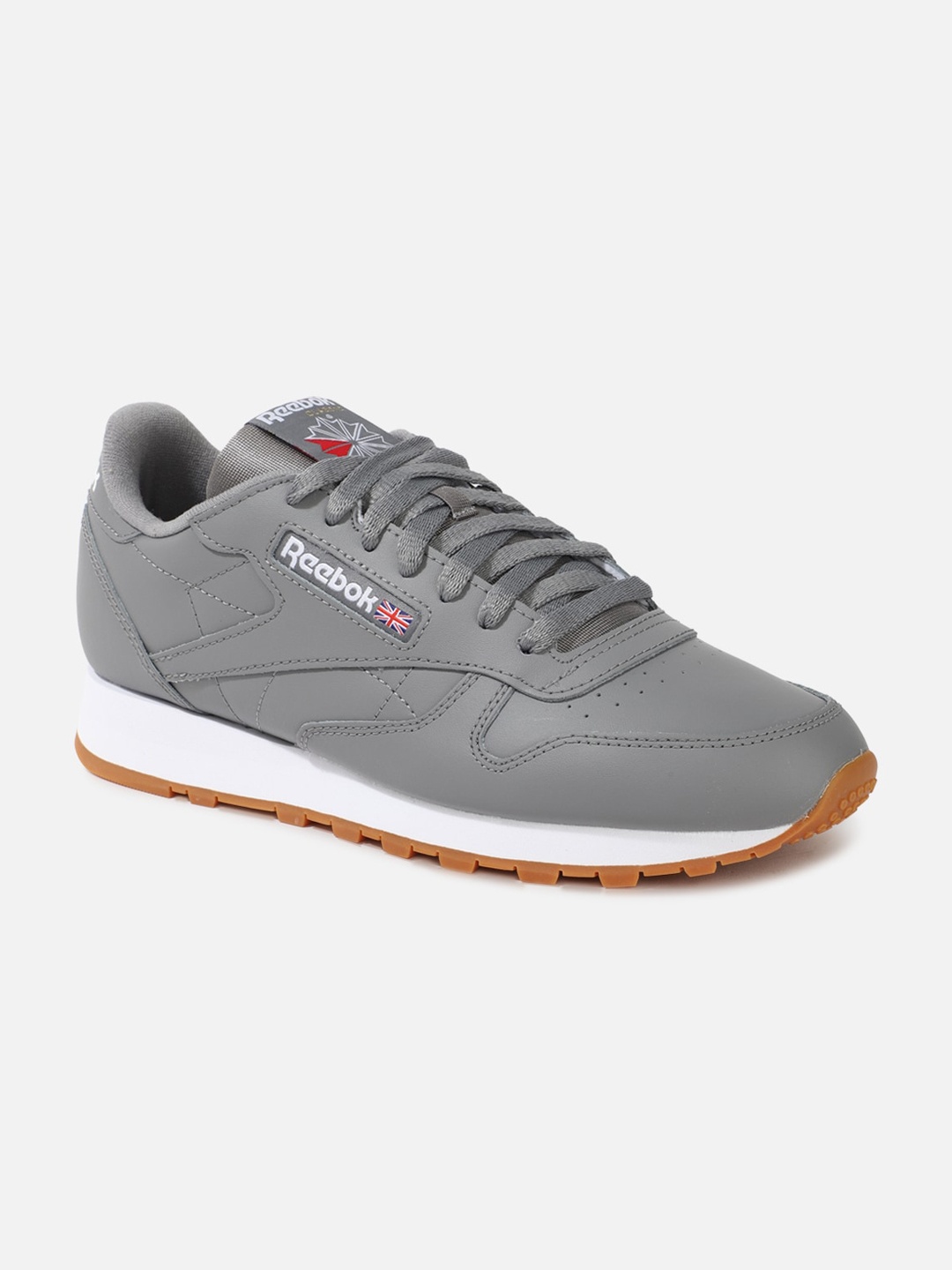 

Reebok Classic Leather U Casual Sneakers, Grey