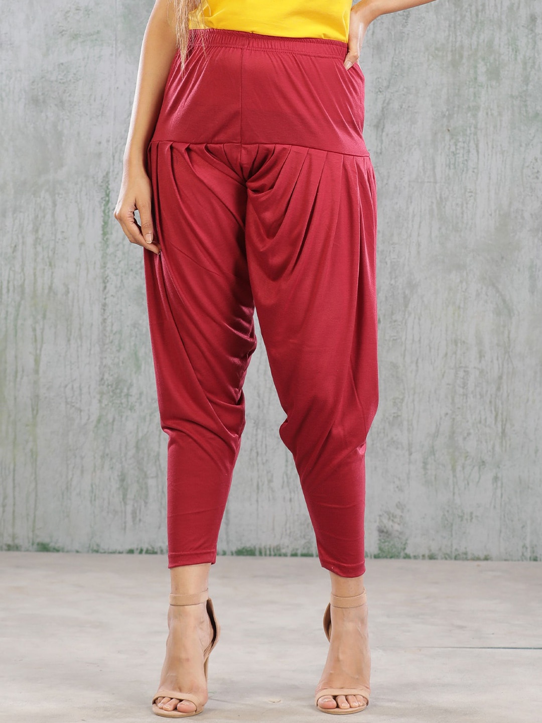 

BAESD Women Loose-Fit Patiala, Maroon