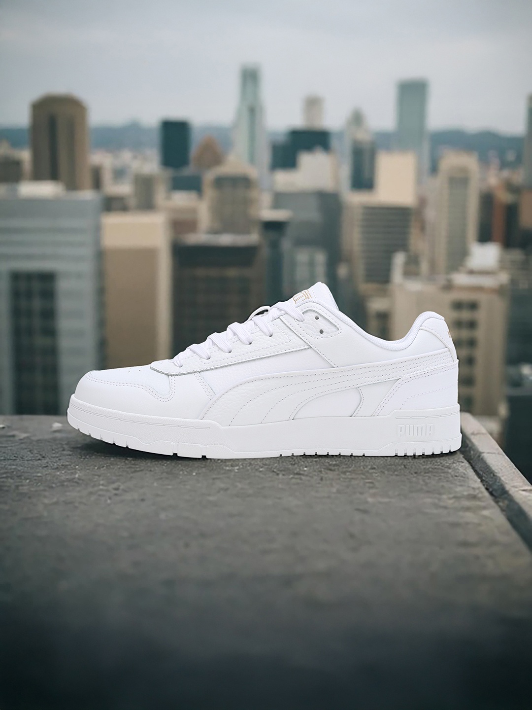 

Puma Men Court Shatter Low Sneakers, White