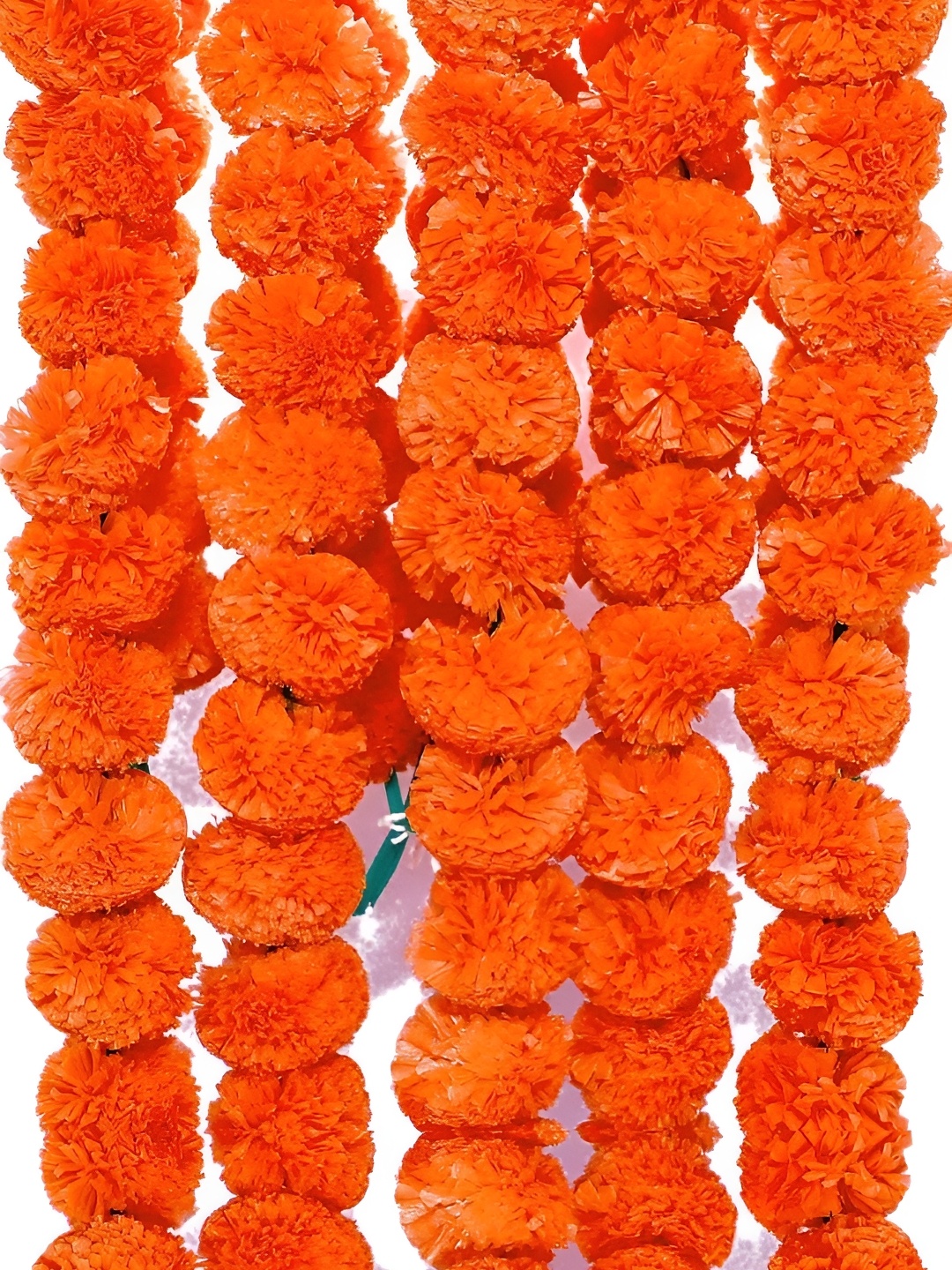 

WELL ART GALLERY Orange 5 Pieces Marigold Artificial Flower