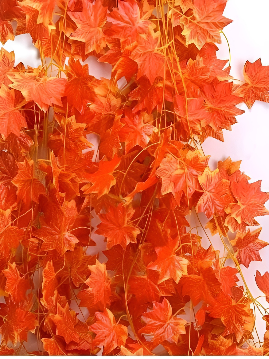 

WELL ART GALLERY Orange 10 Pieces Money Artificial Flower