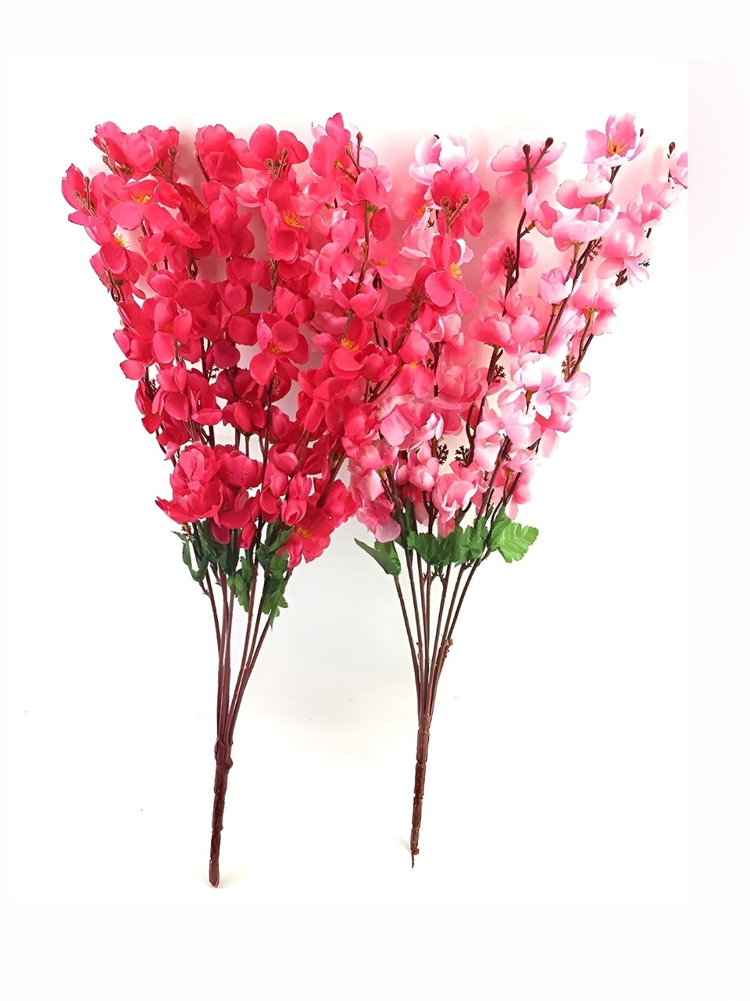 

WELL ART GALLERY Red 2 Pieces Cherry Blossom Artificial Flower