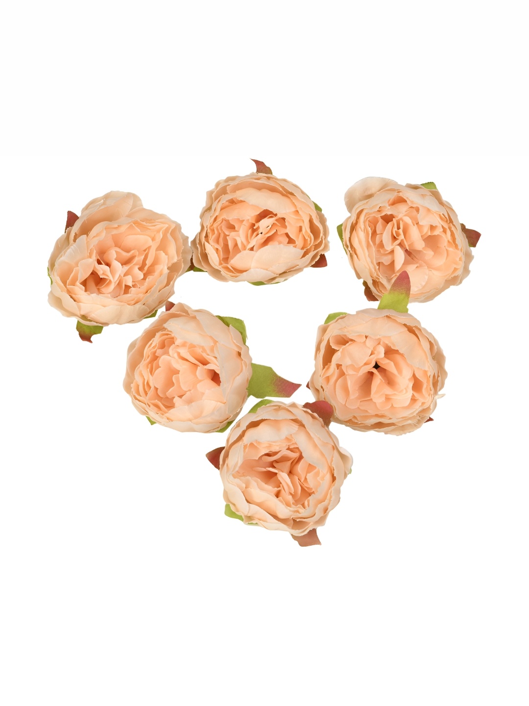 

WELL ART GALLERY Pink 6 Pieces Peony Artificial Flower