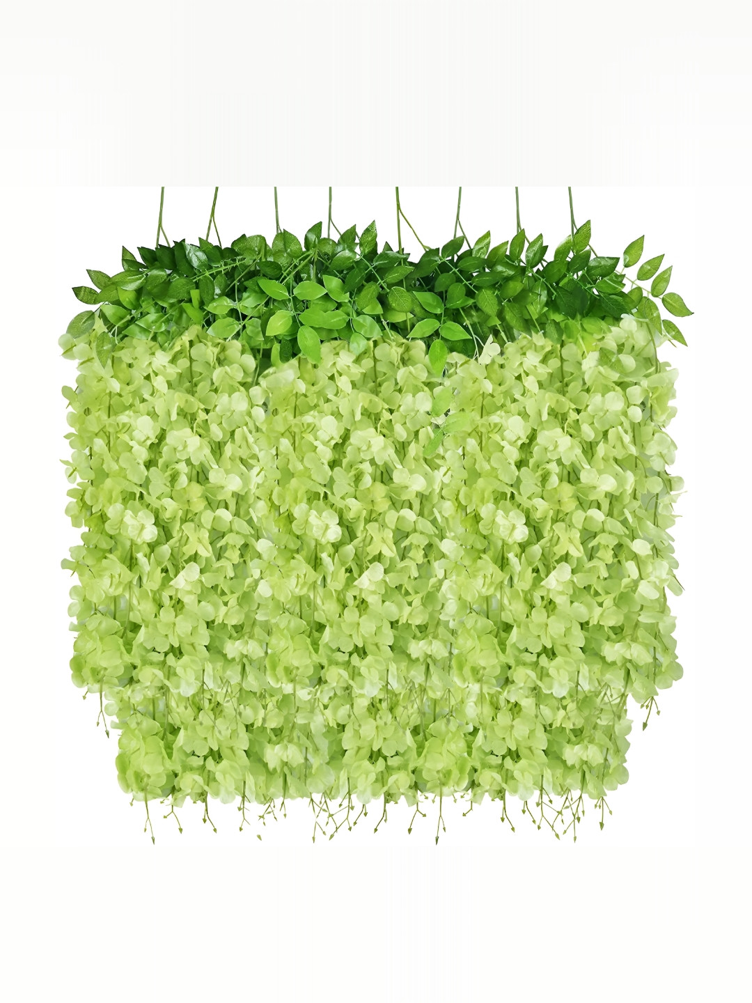 

WELL ART GALLERY Green 10 Pieces Hanging Blossom Artificial Flower