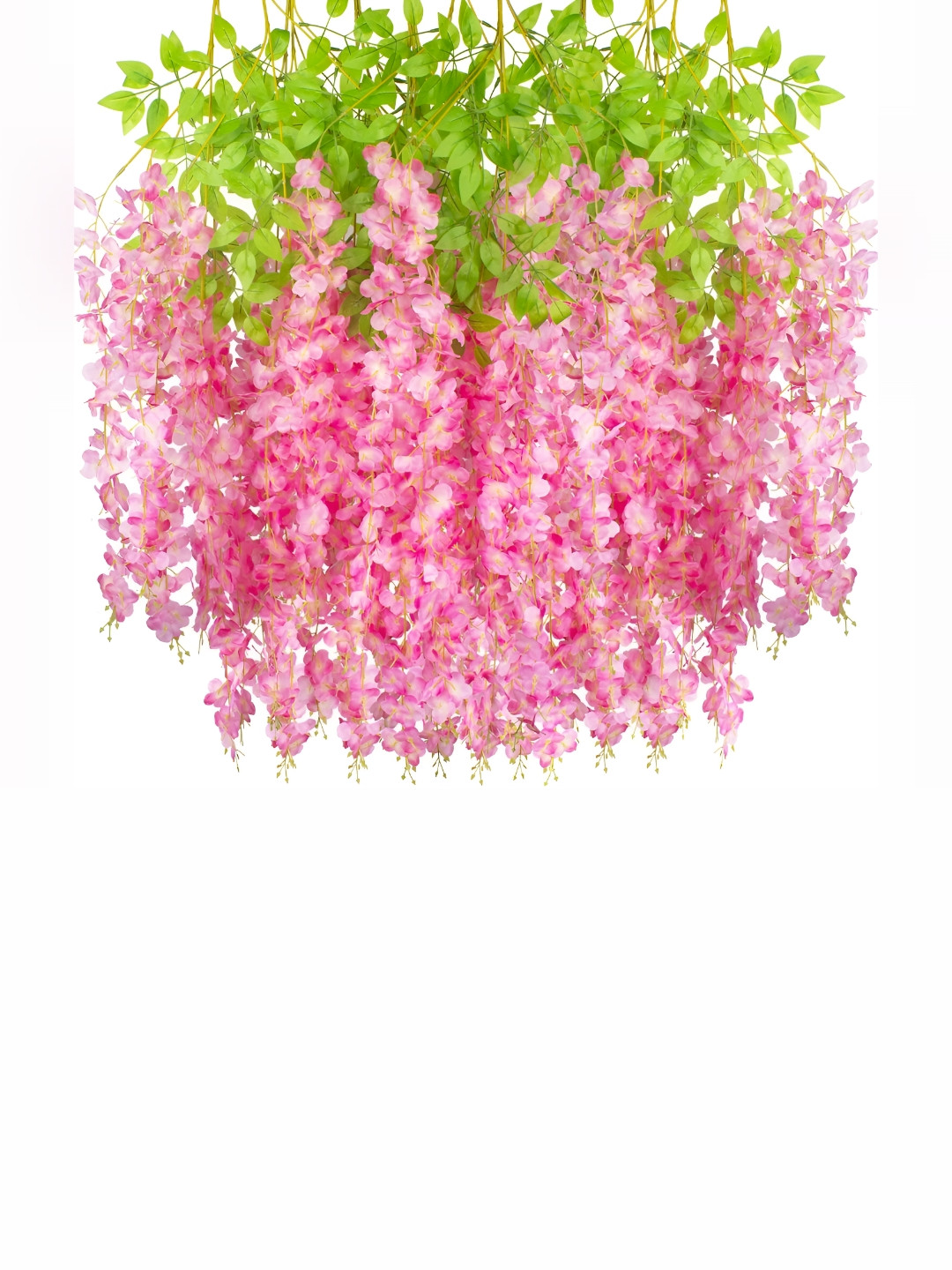 

WELL ART GALLERY Pink 6 Pieces Hanging Blossom Artificial Flower