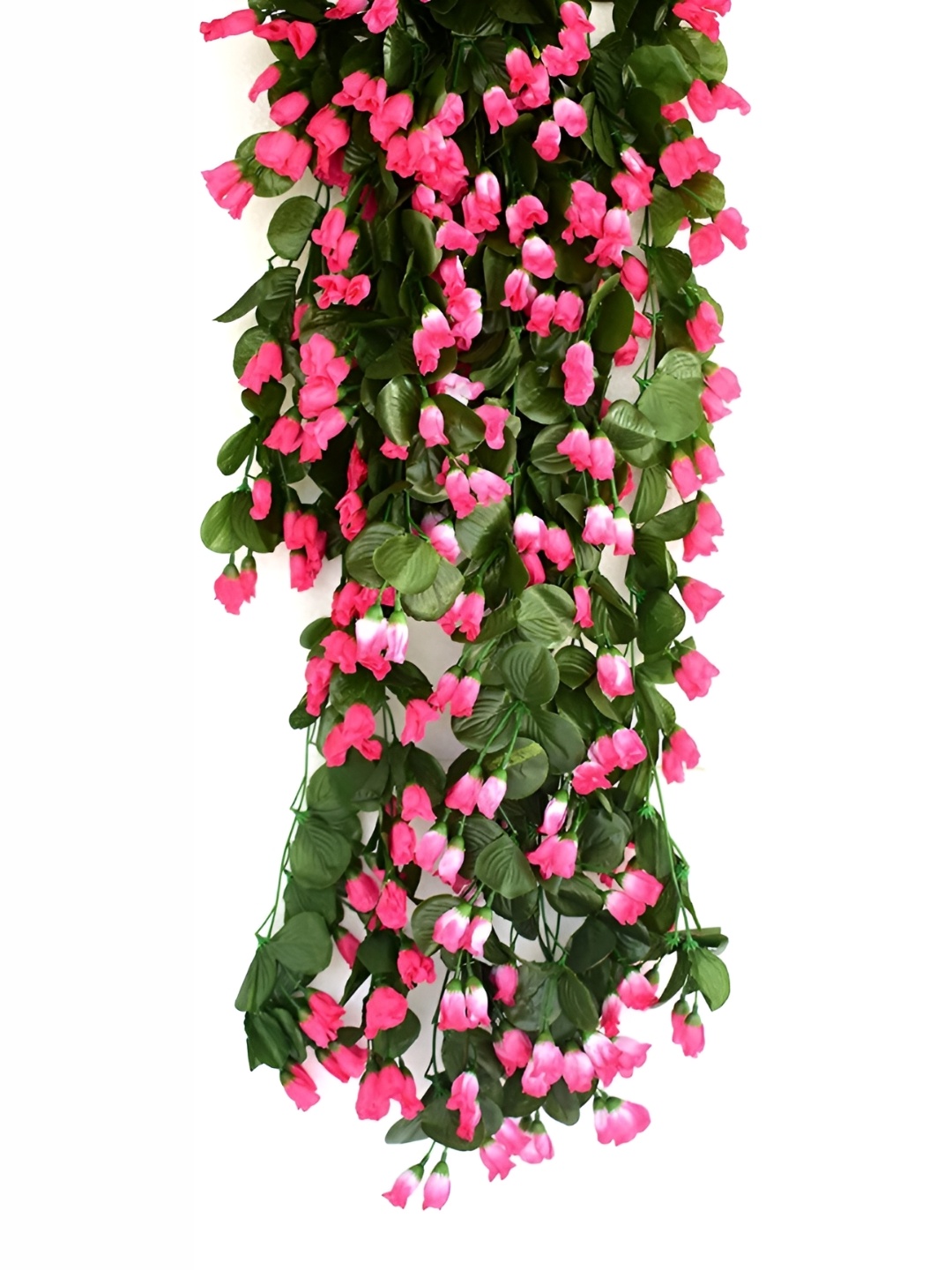 

WELL ART GALLERY Pink Green Orchid Artificial Flower
