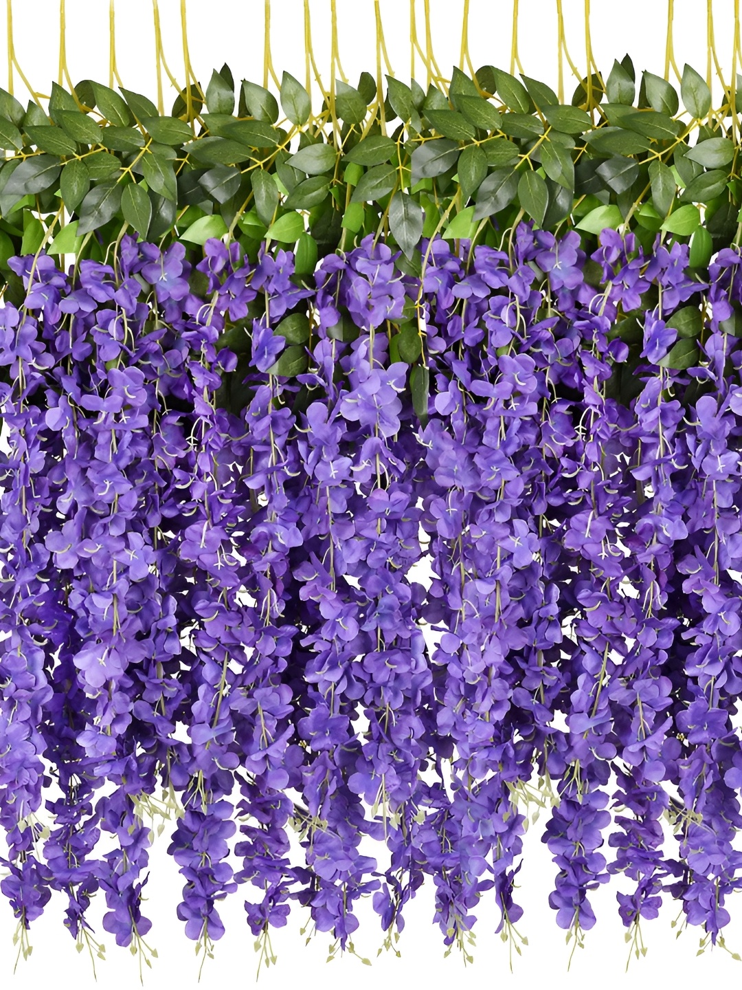 

WELL ART GALLERY Purple 6 Pieces Hanging Blossom Artificial Flowers