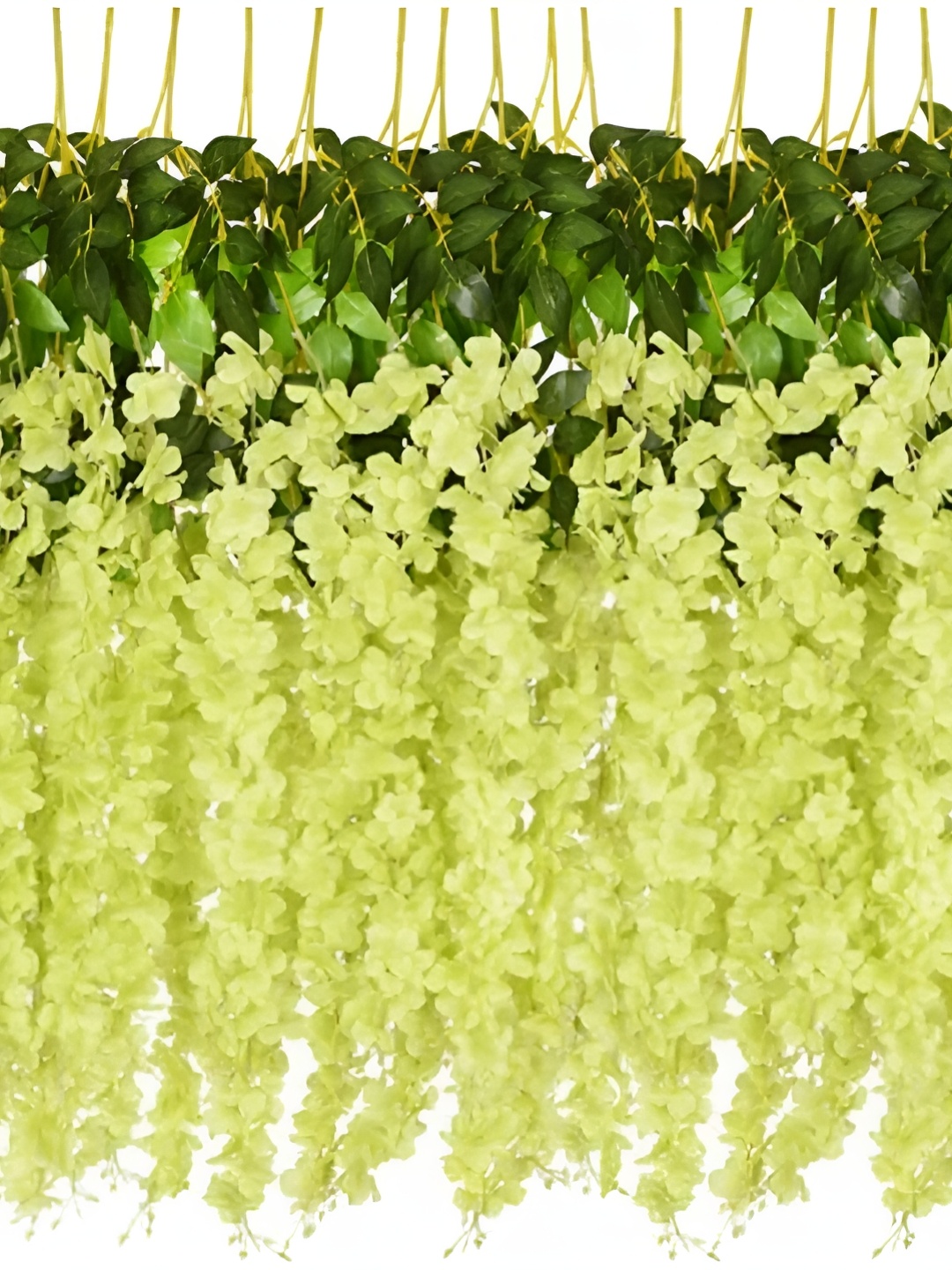 

WELL ART GALLERY Green 6 Pieces Hanging Blossom Artificial Flowers
