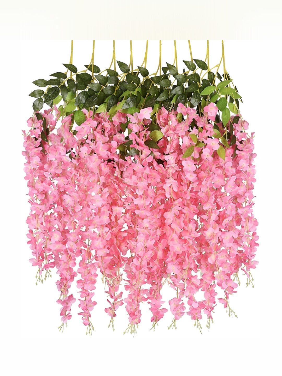 

WELL ART GALLERY Pink 4 Pieces Hanging Blossom Artificial Flowers
