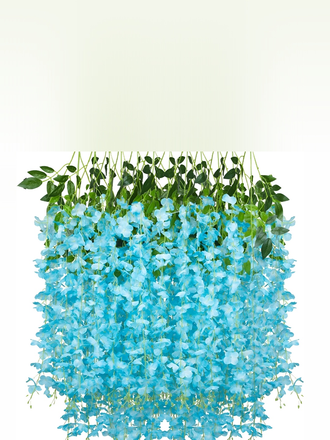 

WELL ART GALLERY Blue 10 Pieces Hanging Blossom Artificial Flowers