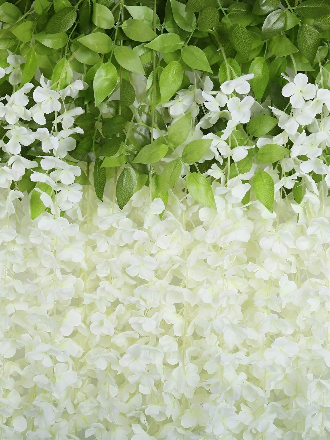 

WELL ART GALLERY White 10 Pieces Hanging Blossom Artificial Flowers