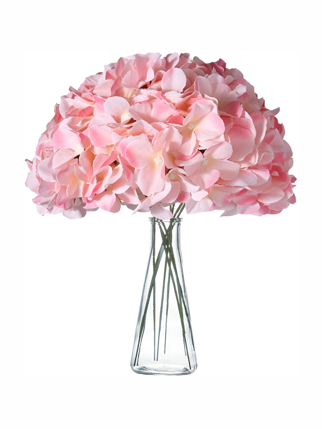 

WELL ART GALLERY Pink 10 Pieces Hydrangea Artificial Flower