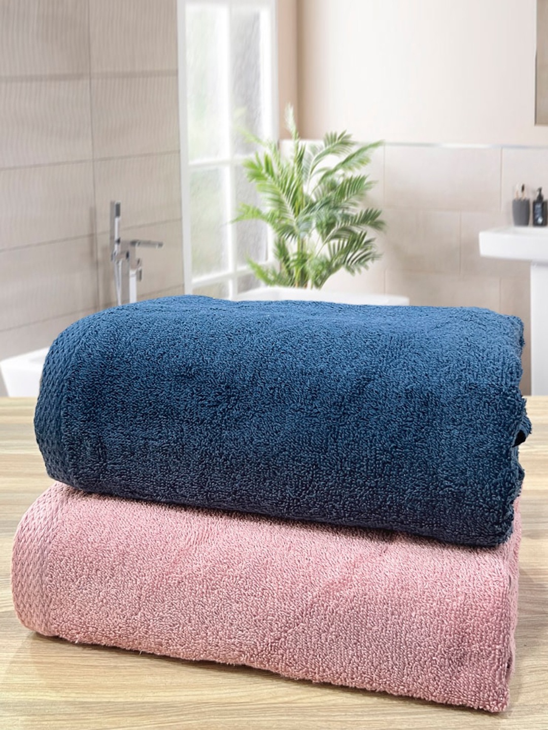 

LABHAM Unisex Rose Bath Towels