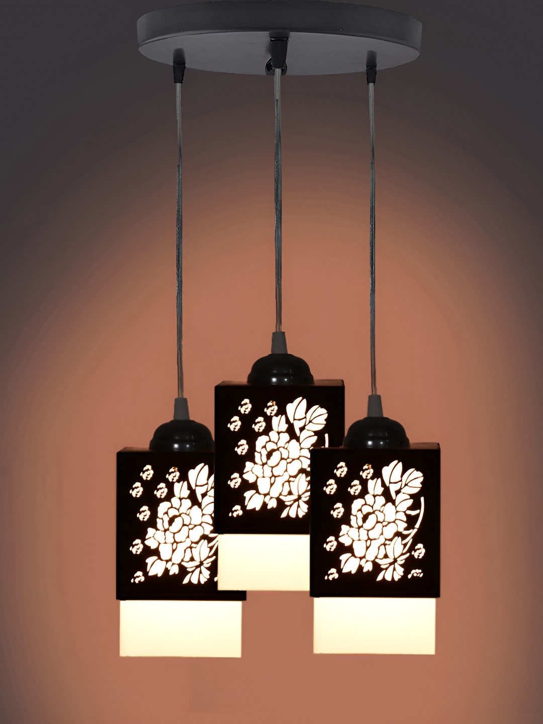 

Afast Black & White Wooden Contemporary Ceiling Lamp