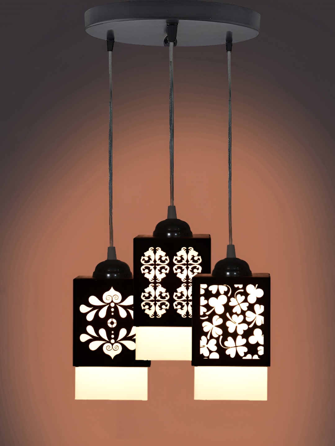 

Afast Black & White Contemporary Wooden Ceiling Lamp