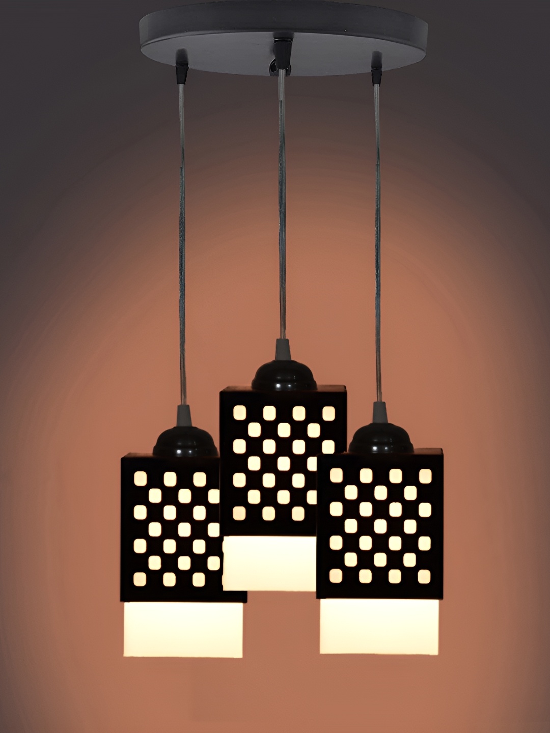 

Afast Black & White Contemporary Wooden Ceiling Lamp