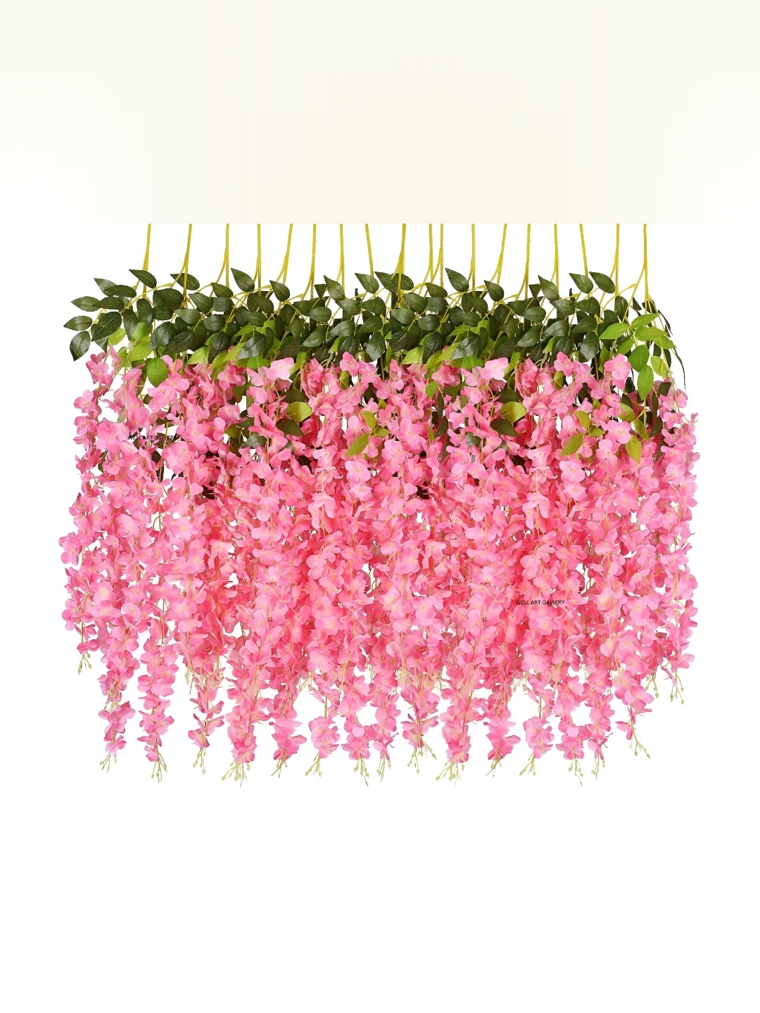 

WELL ART GALLERY Pink 10 Pieces Artificial Plant