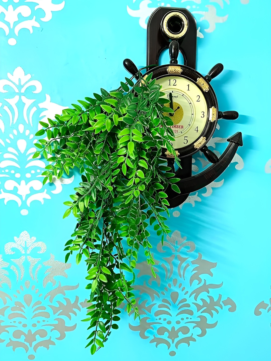 

WELL ART GALLERY Green Artificial Plant