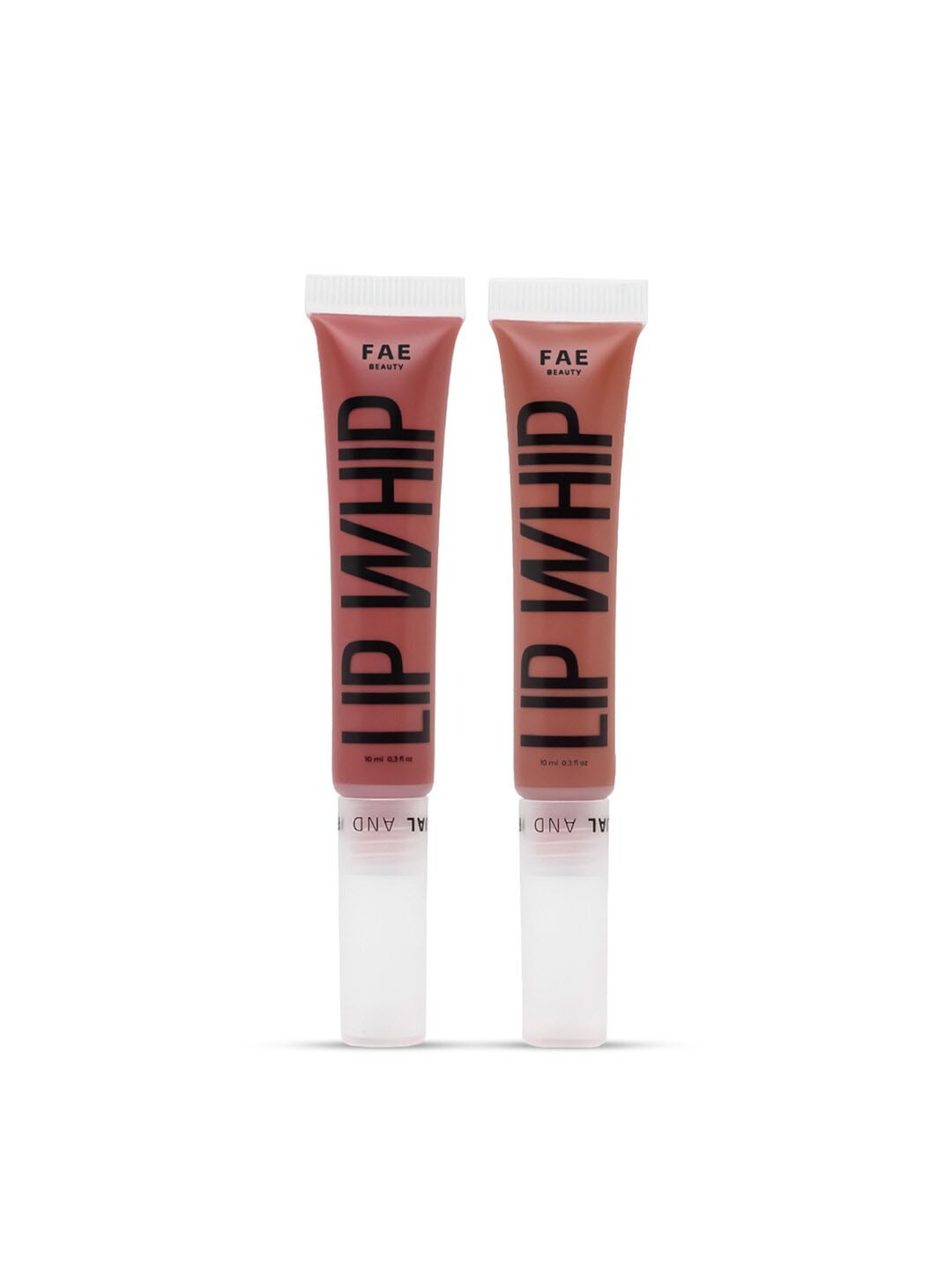 

FAE BEAUTY Set of 2 Lip Whip LongLasting Matte Liquid Lipstick 10g each - Safeword & Screw, Brown