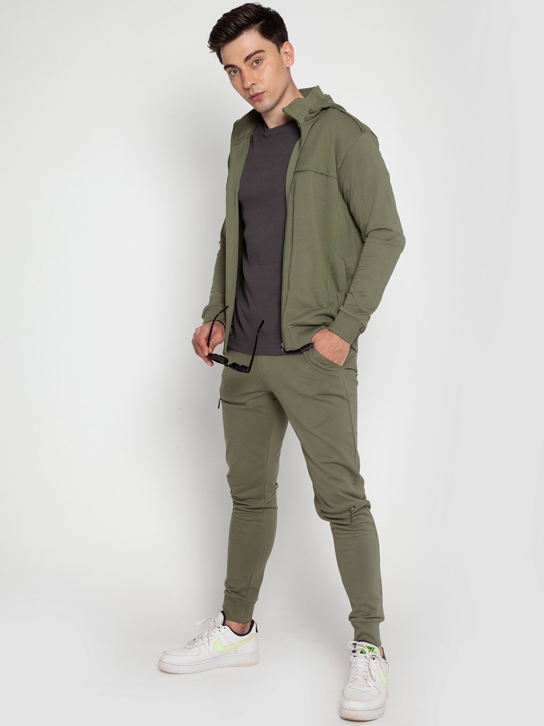 

CAVA Hooded Sweatshirt With Joggers, Green