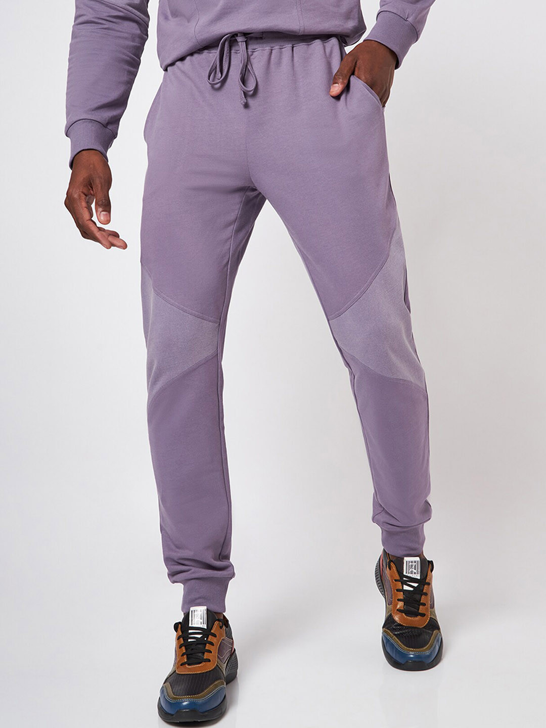 

CAVA Round Neck Sweatshirt & Joggers, Purple
