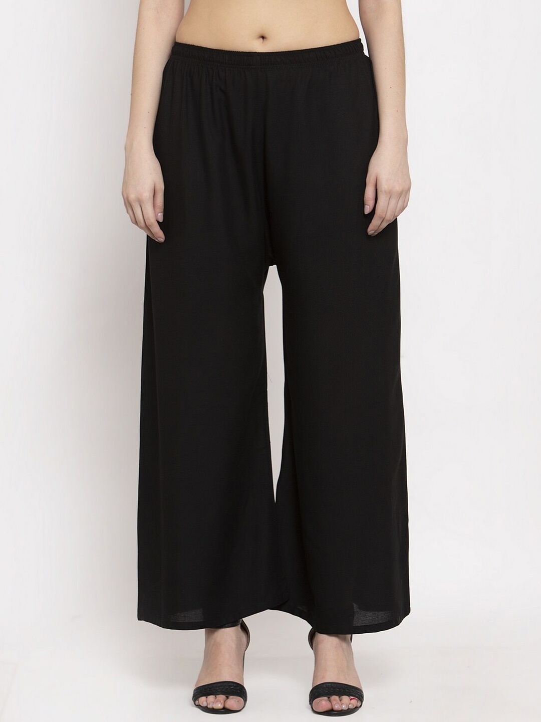 

Miaz Lifestyle Women Palazzos, Black