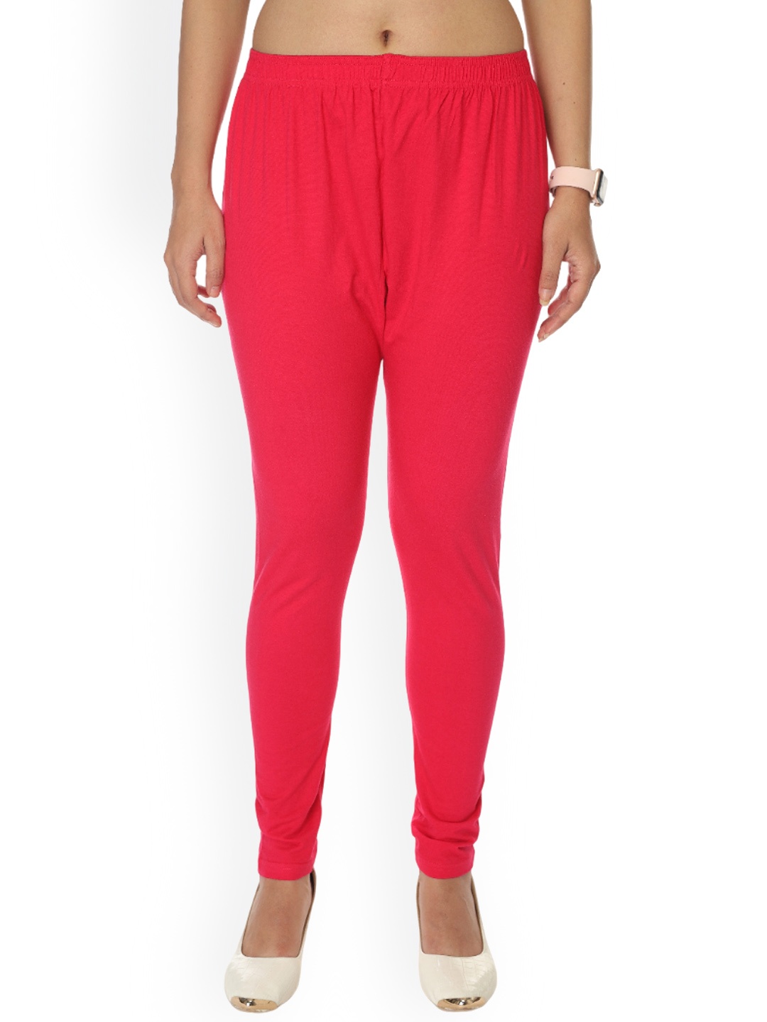 

Comfy Pro Churidar-Length Leggings, Pink