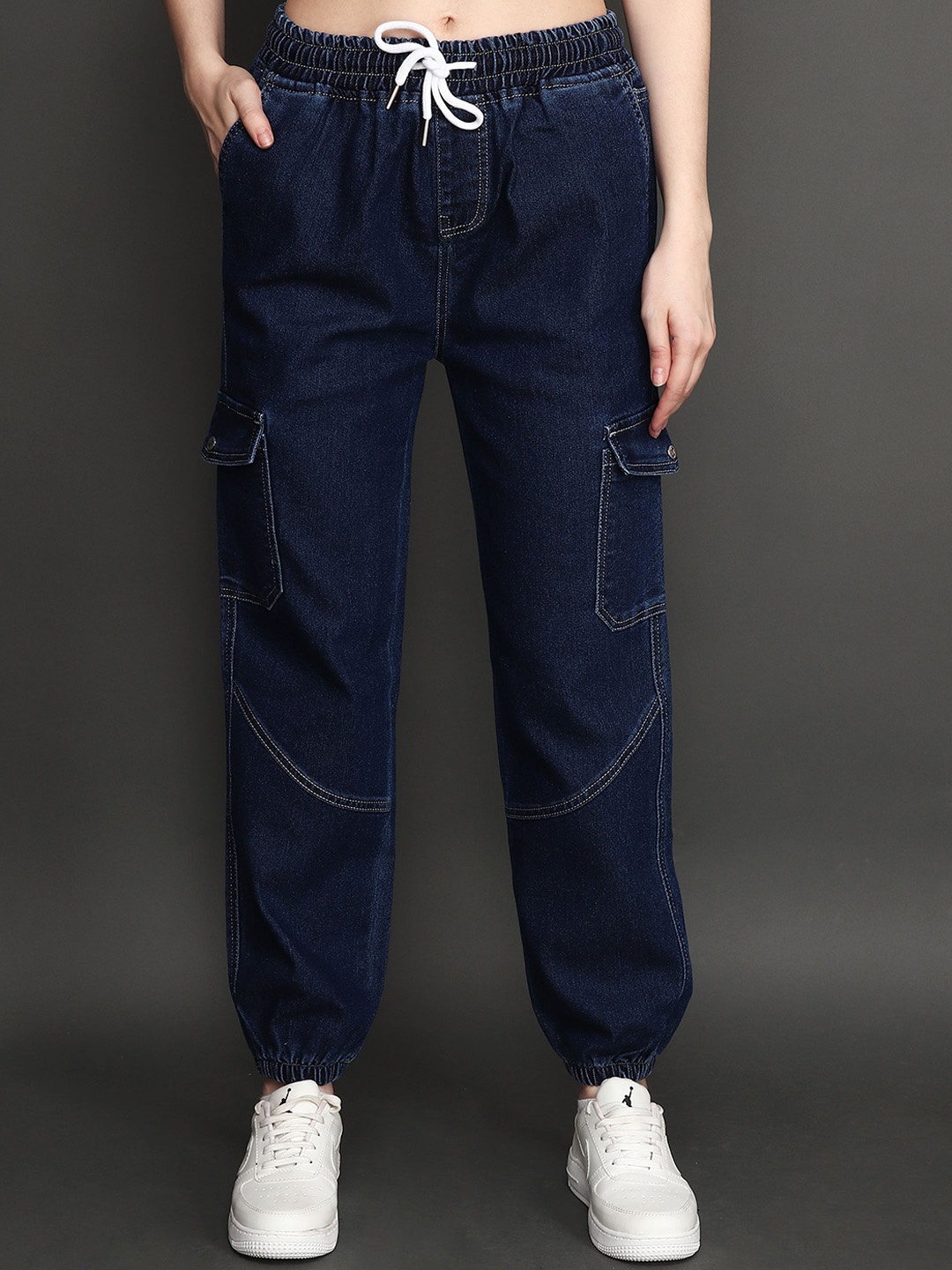 

Albion Women Jogger Stretchable Jeans, Blue