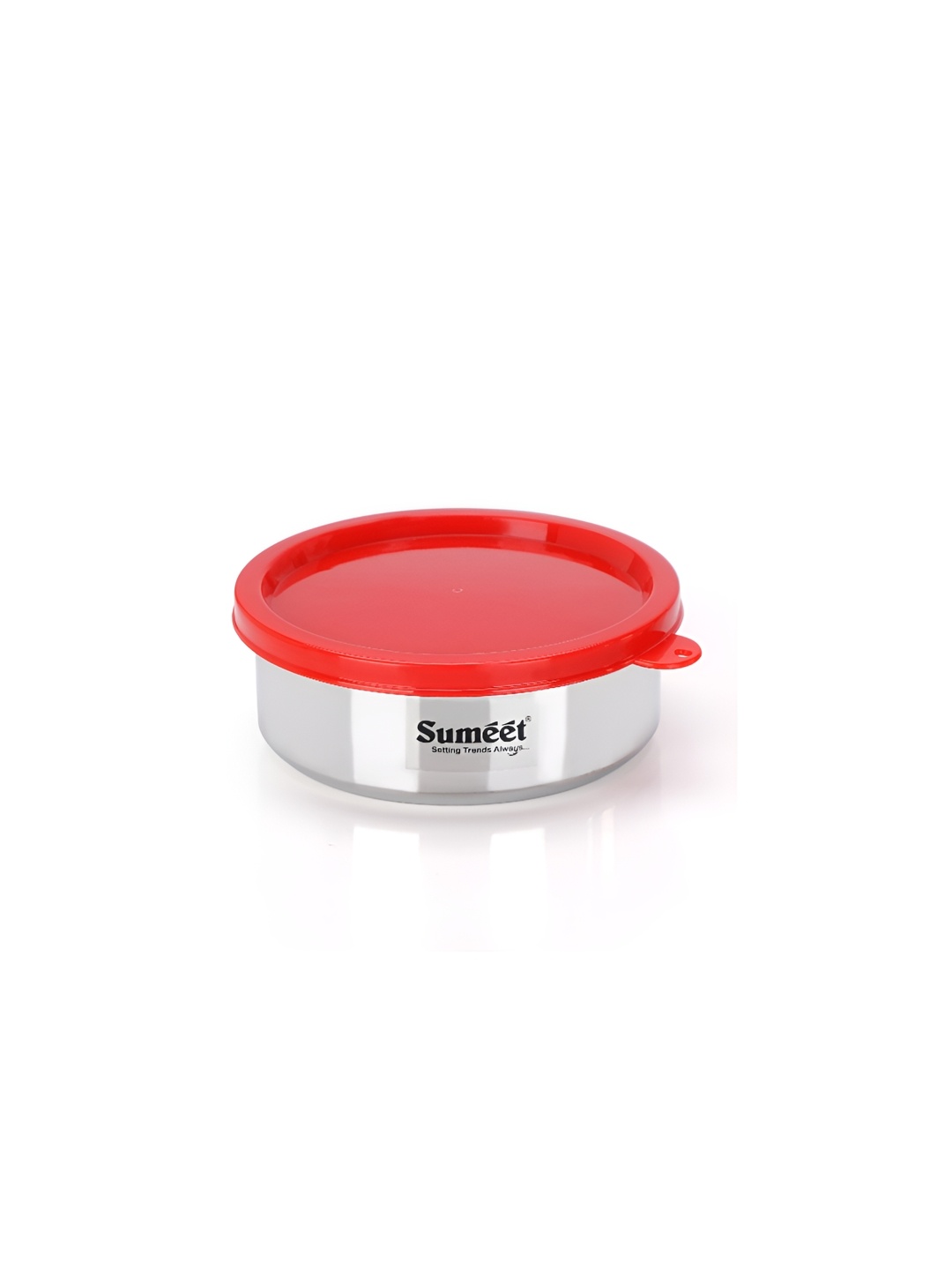 

Sumeet Silver Toned Stainless Steel Food Container