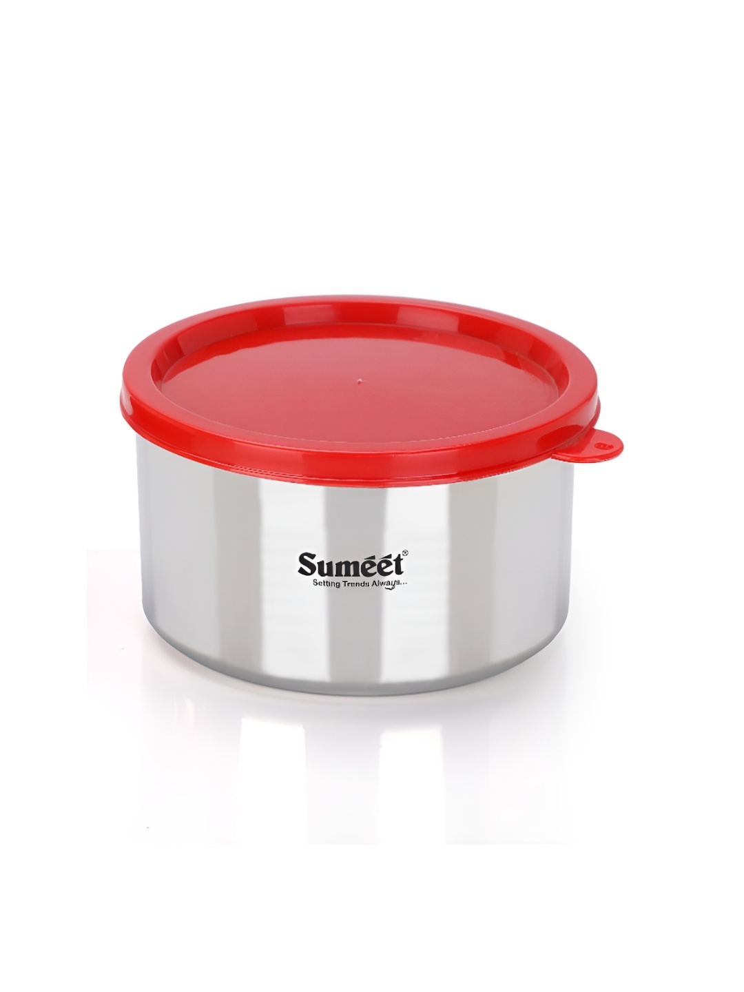 

Sumeet Silver-Toned Stainless Steel Container 650 ml