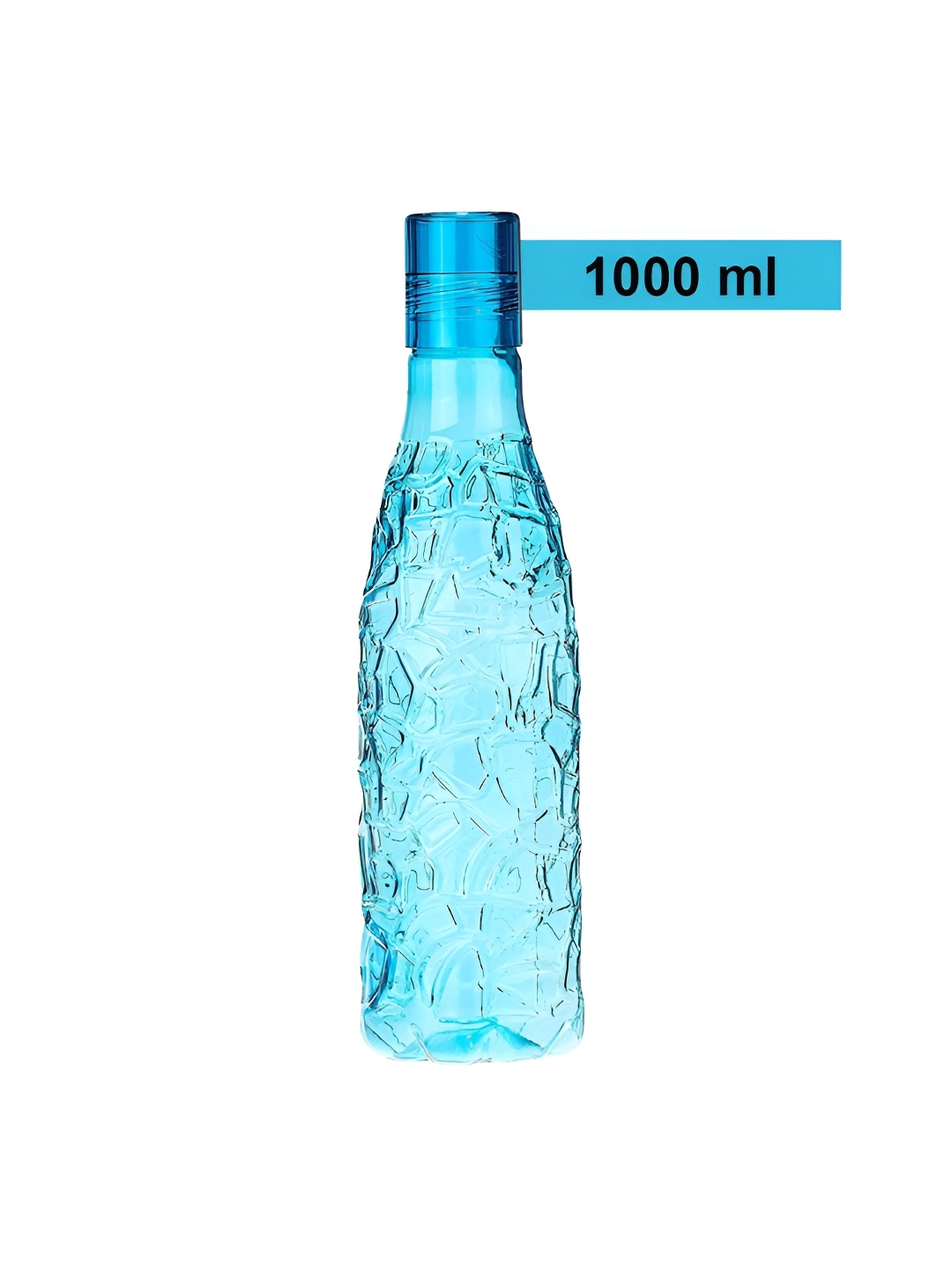 

Kuber Industries Blue Set of 4 Plastic Solid Water Bottle