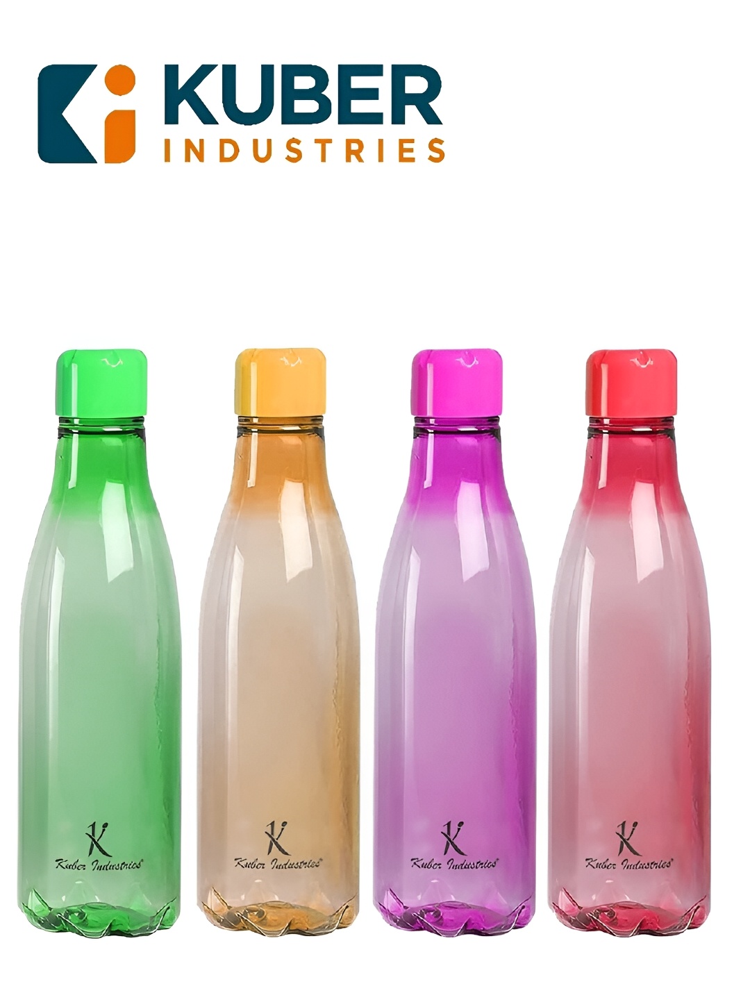 

Kuber Industries Assorted Set of 4 Plastic Solid Water Bottle