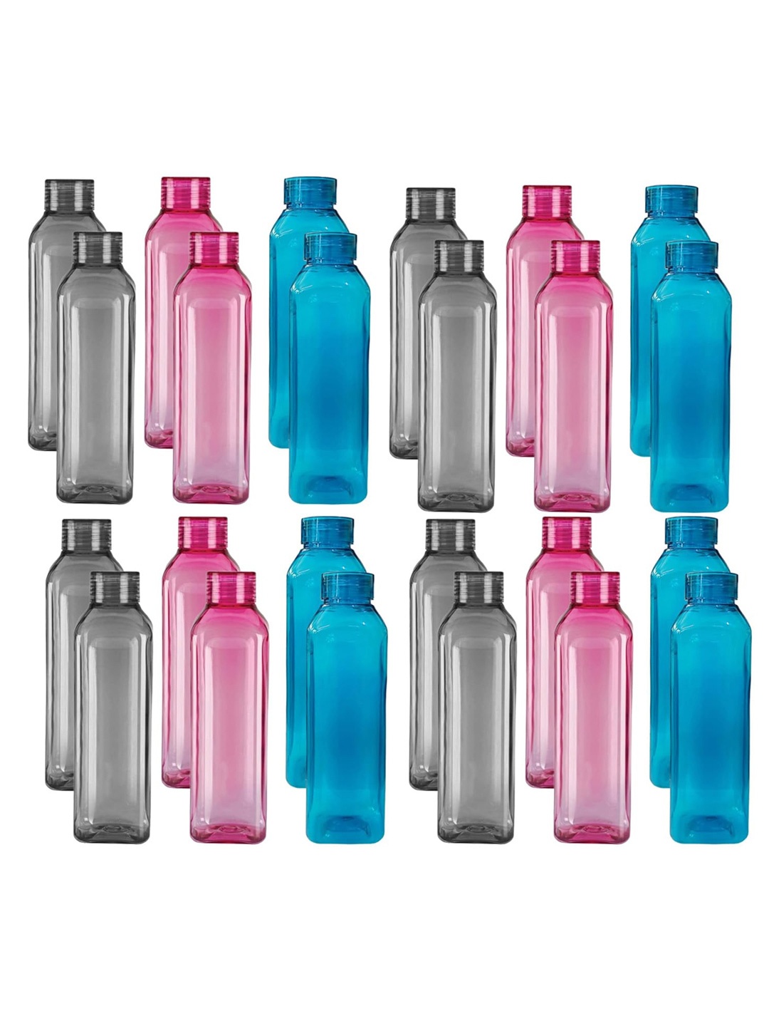 

Kuber Industries Assorted Set of 6 Plastic Solid Water Bottle