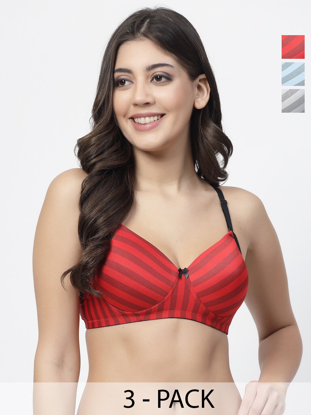 

Docare Bra Full Coverage Lightly Padded, Red