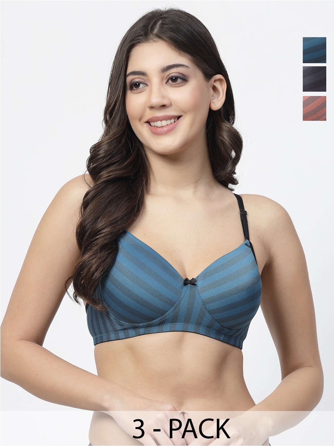 

Docare Bra Full Coverage Lightly Padded, Blue