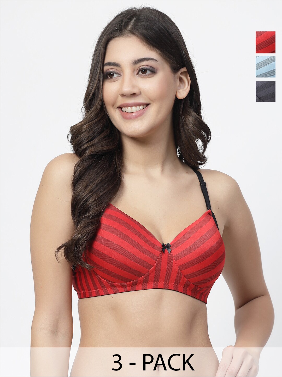 

Docare Bra Full Coverage Lightly Padded, Red