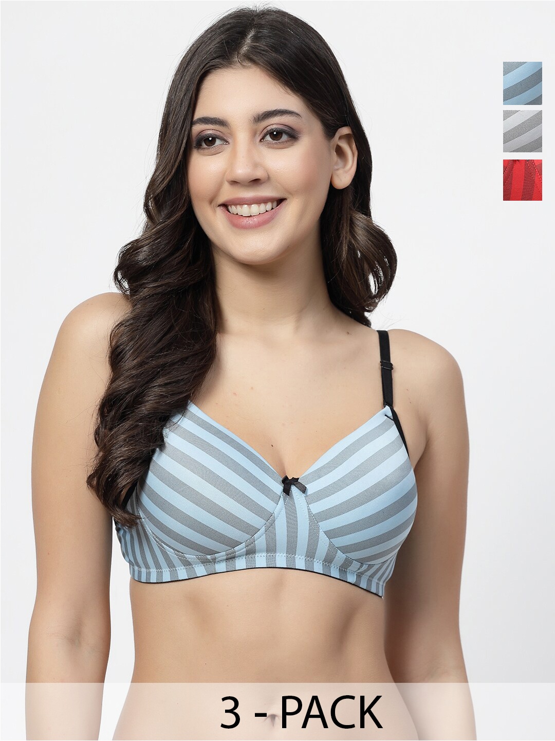 

Docare Bra Full Coverage Lightly Padded, Blue