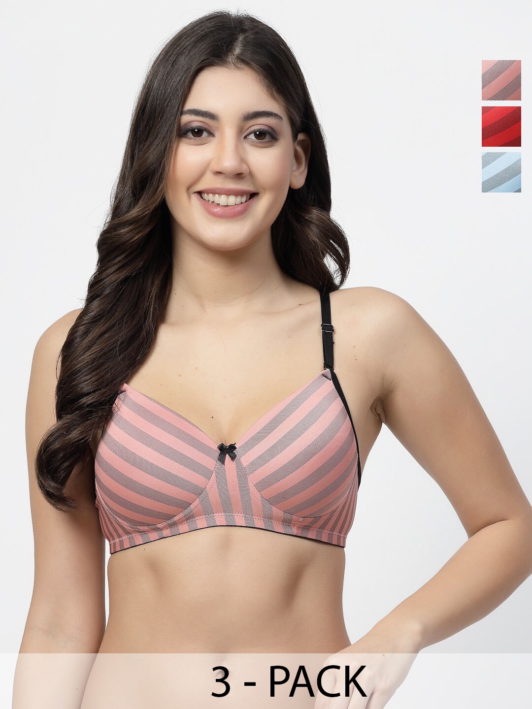 

Docare Bra Full Coverage Lightly Padded, Red
