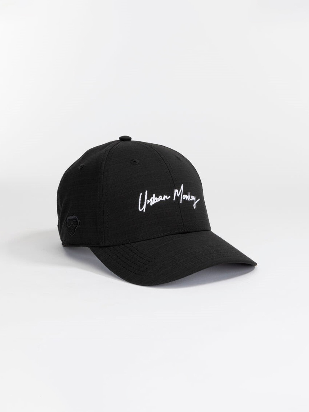 

Urban Monkey Unisex Printed Baseball Cap, Black