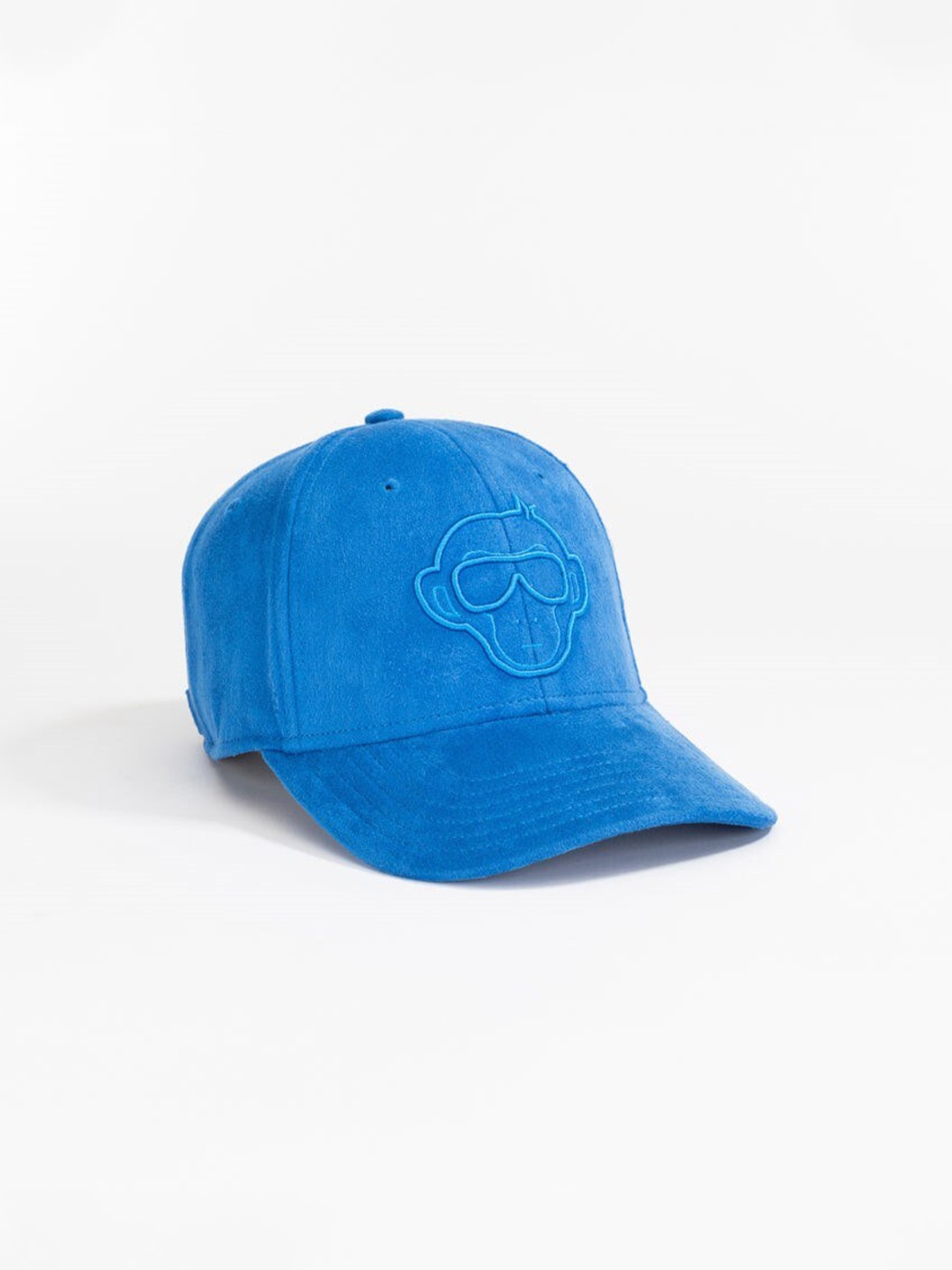

Urban Monkey Unisex Embroidered Baseball Cap, Blue