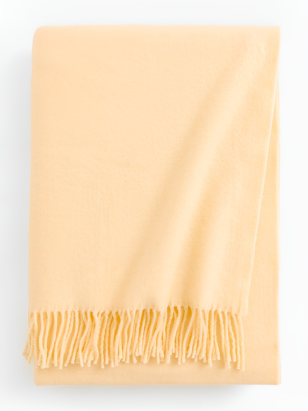 

H&M Yellow Wool Blend Blanket