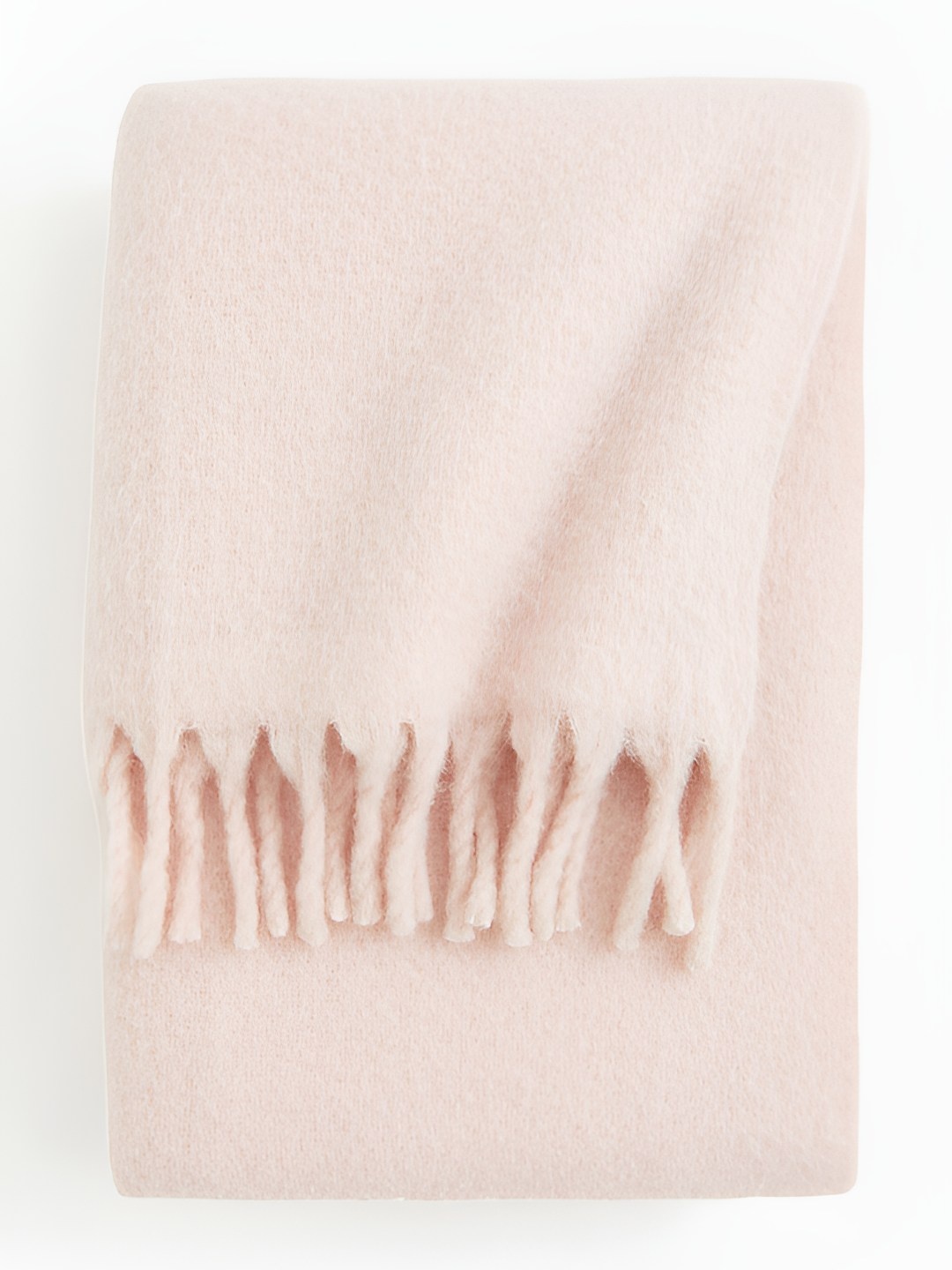 

H&M Pink Wool Blend Blanket